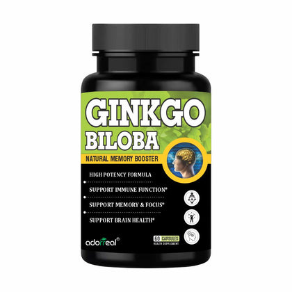 Ginkgo Biloba Leaf Extract – 60 Capsules