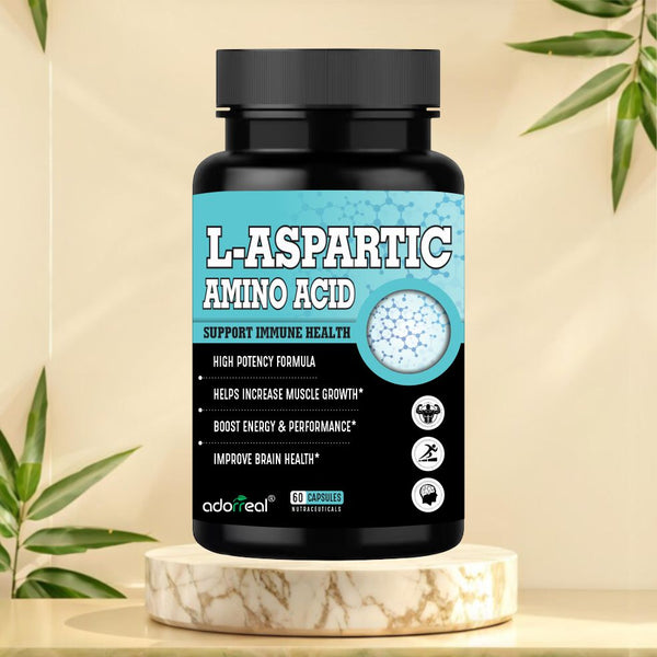 L-Aspartic Acid - 60 Caps