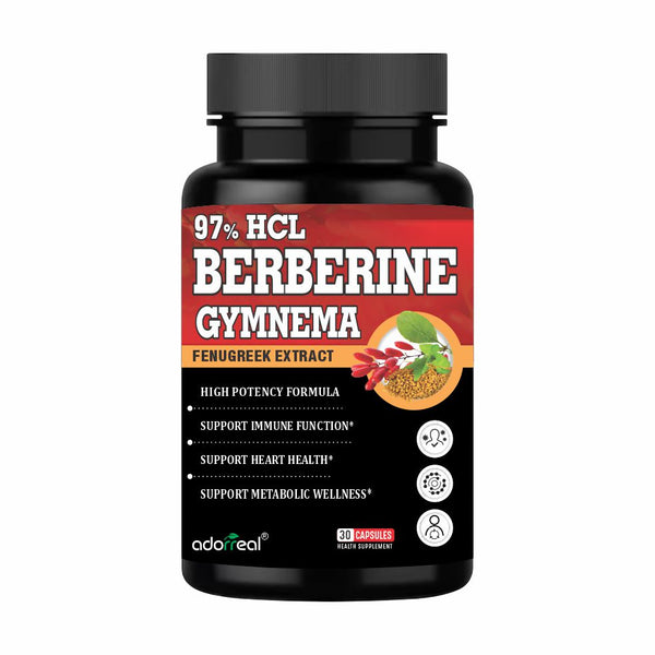 Berberine HCl 97% with Gymnema and Fenugreek Extract