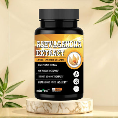 Ashwagandha + Black Pepper – 60 Capsules