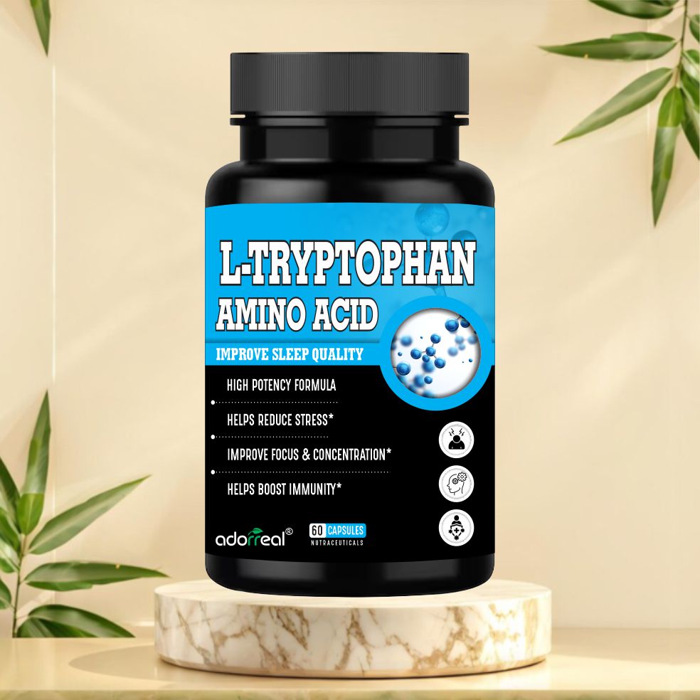 L-Tryptophan Amino Acid -60 Caps