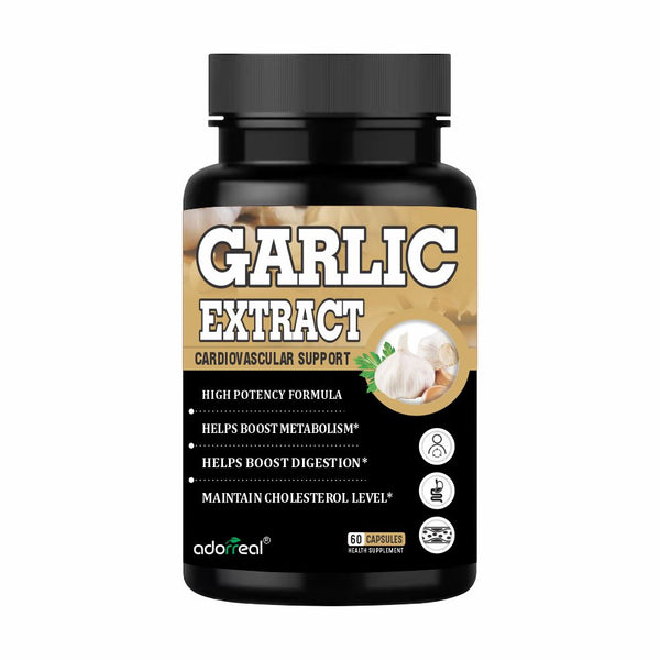 Garlic Extract Capsules for Heart Health & Antioxidant