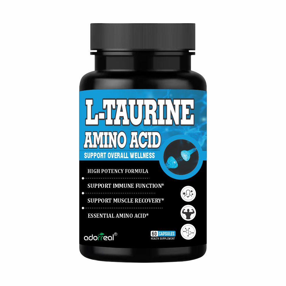 L-Taurine Amino Acid –60 Caps