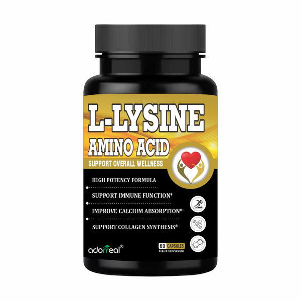 L-Lysine Amino Acid –60 Caps