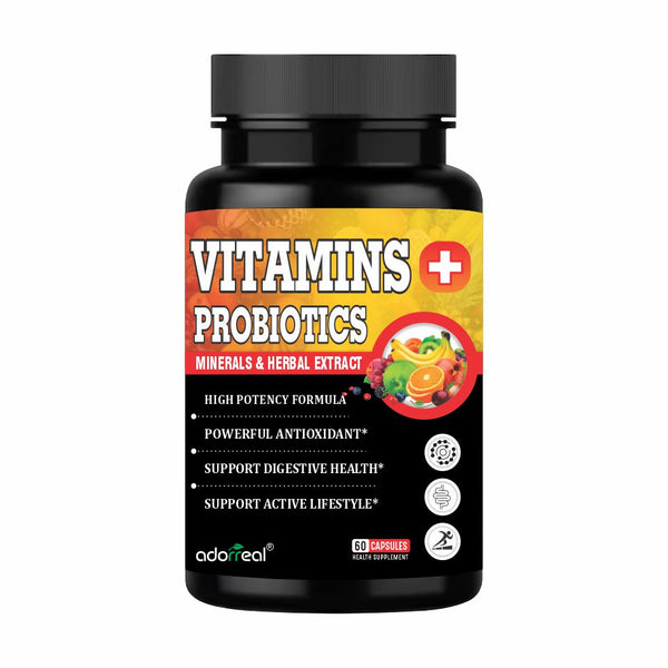 Multivitamins,Mineral And Probiotics for Healthy Lifestyle -60 capsules