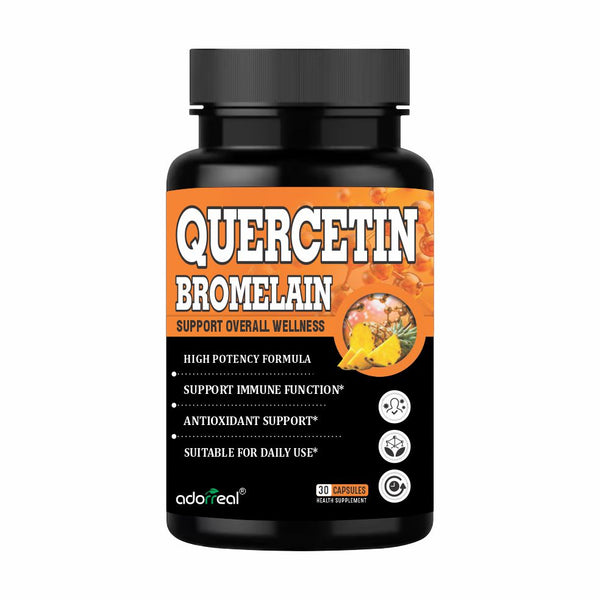 Quercetin with Bromelain - 60 Caps