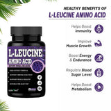Adorreal L-Leucine  60 Capsules — 2
