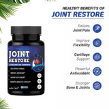 Adorreal Joint Restore with Glucosamine, Chondroitin, MSM, Boswellia, Curcumin & Hyaluronic Acid – Joint Pain Relief & Mobility Support – 60 Capsules — 5