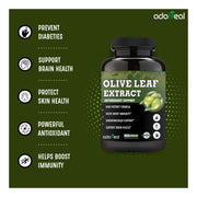 Olive Leaf Extract Supports Healthy Immune, Skin Health (Oleuropein20%)- 120 Capsules