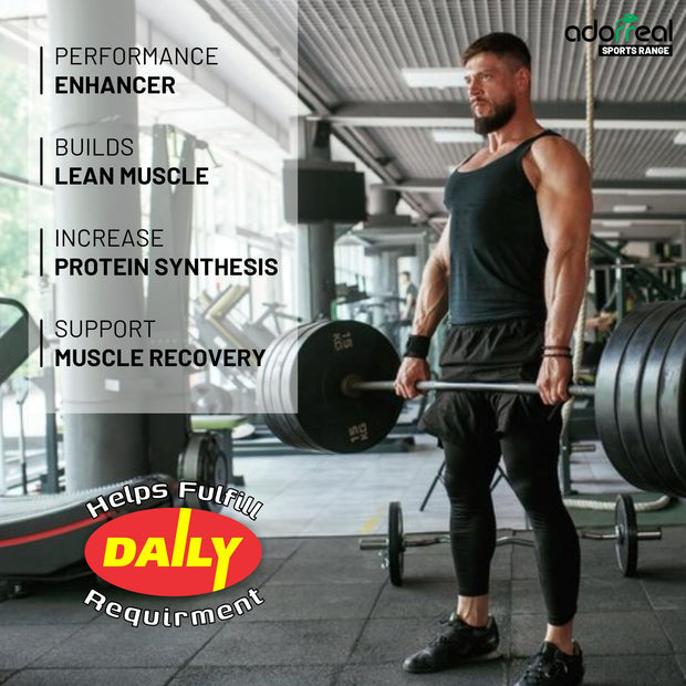 Adorreal Mass Gainer Powder 1kg | High-Calorie Protein Supplement for Muscle Growth & Weight Gain | Balanced Carbs & Protein | Non-GMO, Gluten-Free, No Artificial Additives | Lab-Tested for Quality