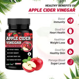 Apple Cider Vinegar for Detoxification & Digestive Health 60 capsules — 2