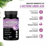 L-Histidine Amino Acid - 60 Caps — 2