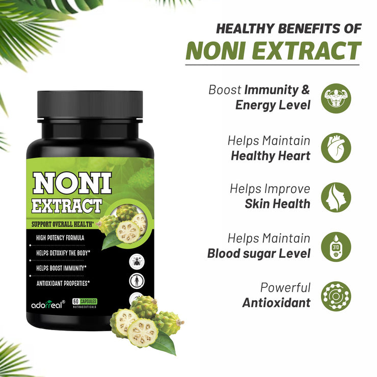Noni Extract Capsules – 60 Caps