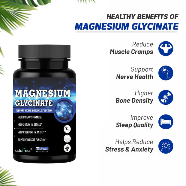 Magnesium Glycinate 60 capsules
