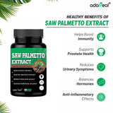 Saw Palmetto Extract -60 Capsules — 2