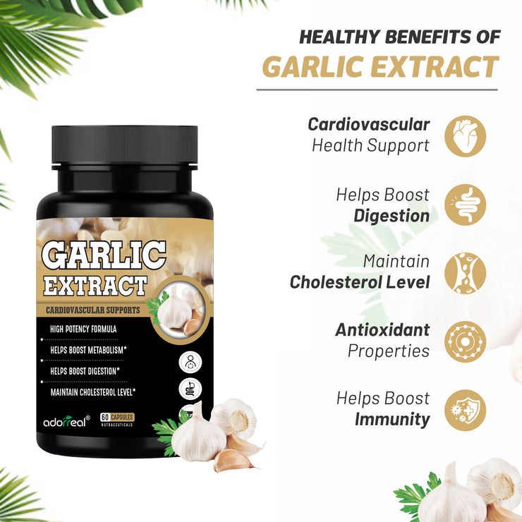 Garlic Extracts 600mg – 60 Caps