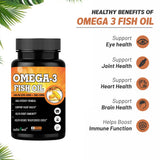 Omega 3  Fish oil EPA 180: DHA120 (1000mg) - 30 softgels — 2