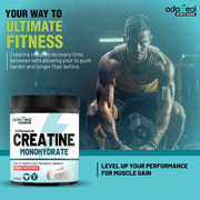 Creatine Monohydrate, (Unflavoured, 100 grams Powder), Boosts Athletic Performance | Fuels Muscles | Provides Energy Support for Heavy Workout