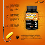 Omega 3  Fish oil EPA 180: DHA120 (1000mg) - 30 softgels — 3