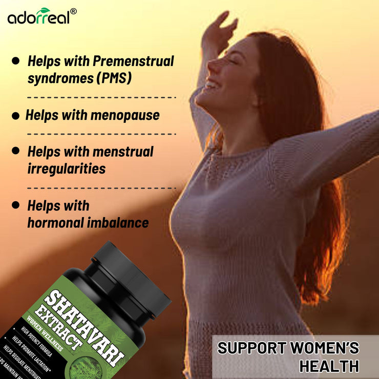 Shatavari Extract –60 Caps