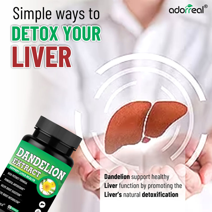 Dandelion Extract, 60 Capsules