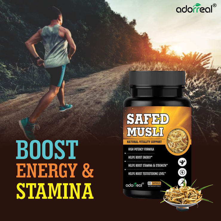 Safed Musli Extract – 60 Caps