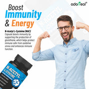 N-Acetyl L-Cysteine (NAC) 600mg – 60 Caps