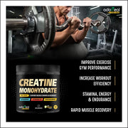 Creatine Monohydrate, (Unflavoured, 100 grams Powder), Boosts Athletic Performance | Fuels Muscles | Provides Energy Support for Heavy Workout