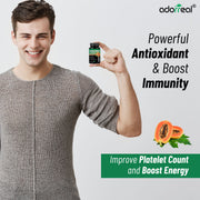 Carica Papaya Leaf Extract 60 Caps