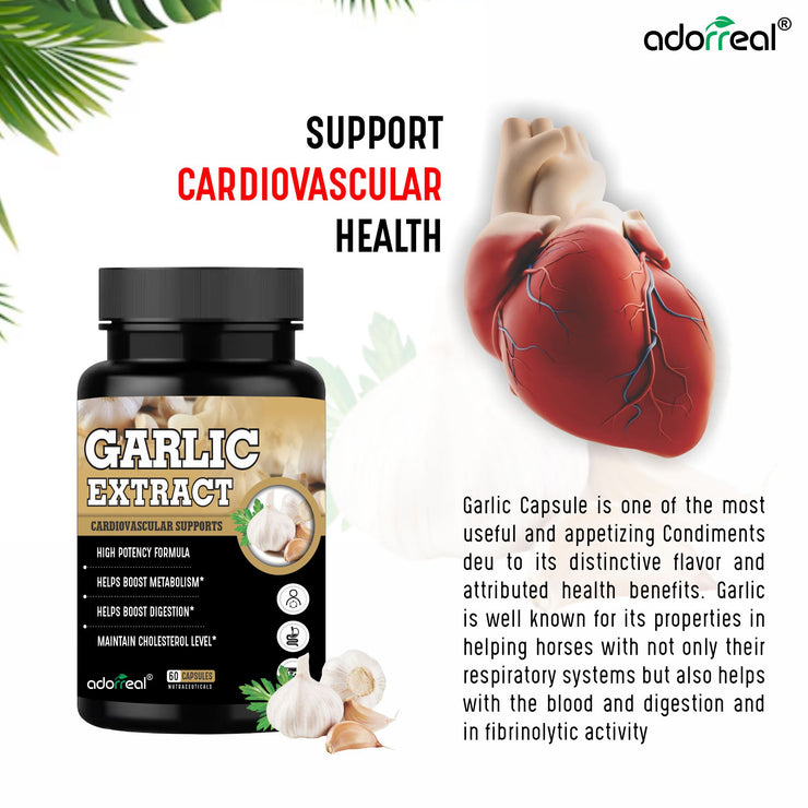 Garlic Extracts 600mg – 60 Caps