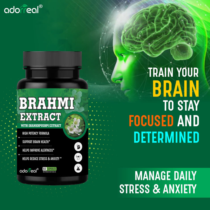 Brahmi & Shankhpushpi  Extract -60 Caps
