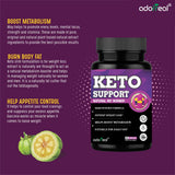 Keto Support Capsules with Green Tea, Garcinia & L-Carnitine -60 Capsules — 3