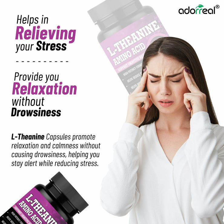 L-Theanine Amino Acid- 60 Caps
