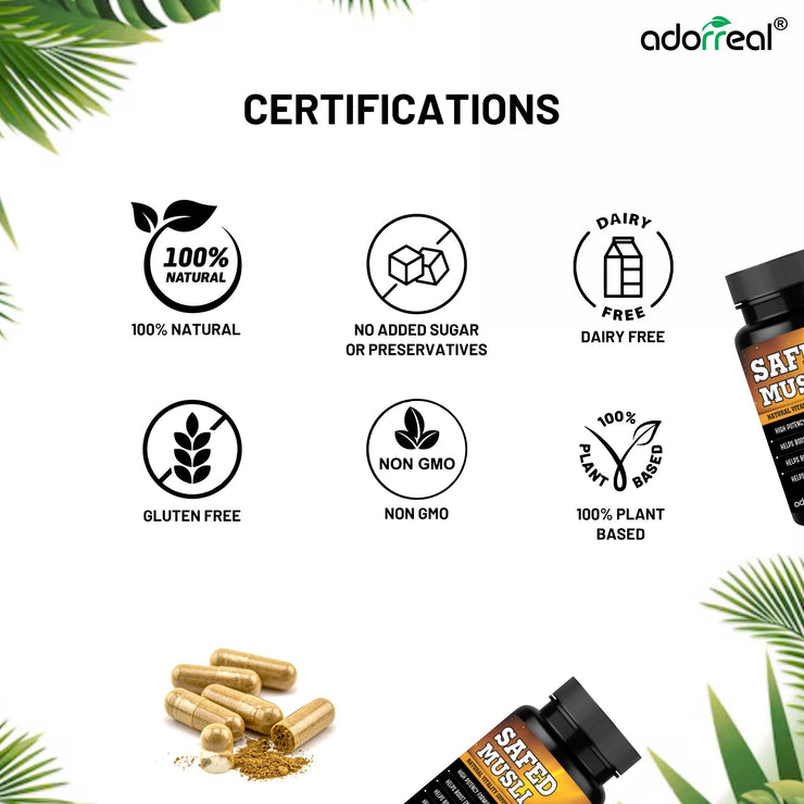 Safed Musli Extract – 60 Caps