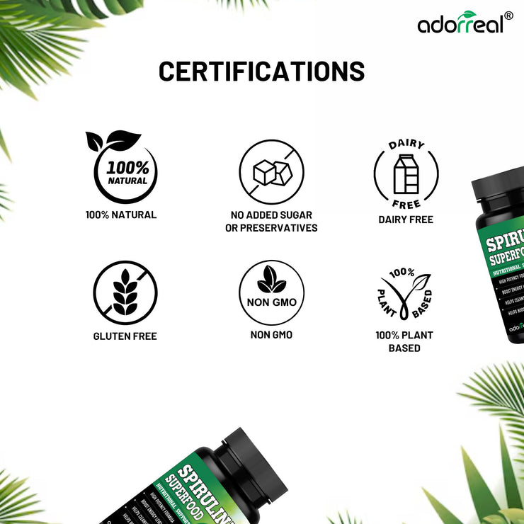 Spirulina Superfood – 60 Caps