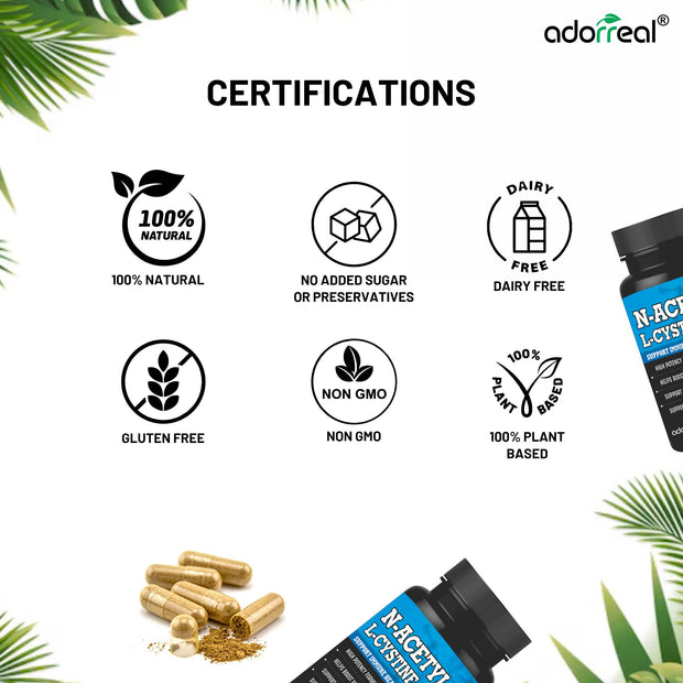 N-Acetyl L-Cysteine (NAC) 600mg – 60 Caps