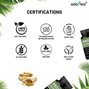 Adorreal Arjuna 600mg – Supports Heart Health, Blood Pressure & Circulation – Antioxidant-Rich Superfruit – Vegan, Non-GMO, 60 Capsules