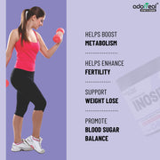 Adorreal Inositol Powder 100g | Myo-Inositol Supplement for Hormonal Balance, Mood & Ovarian Support | Pure, Non-GMO, Gluten-Free | Lab-Tested for Purity | No Fillers or Additives