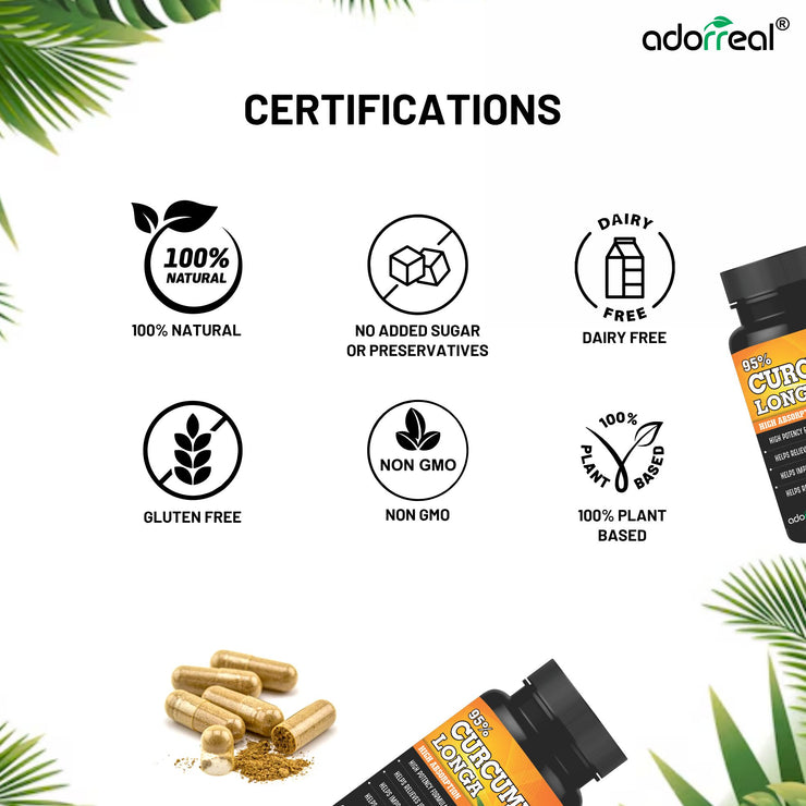 Curcumin Ginger Piperine Extract 60 caps