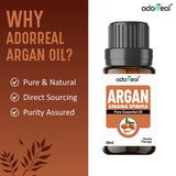 Argan Oil for Conditioning Skin & Hair 100% Pure, Cold Pressed, Unrefined. Essential Oil for Face, Nails, Hair, Skin. Therapeutic AAA+ Grade (10ml) — 4