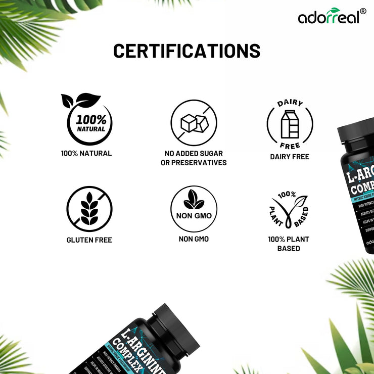 L-Arginine Complex– 60 Caps