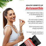 Astaxanthin 10mg (Haematococcus pluvialis microalgae) -60 Capsules — 5