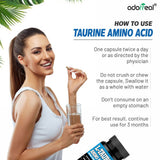 L-Taurine Amino Acid –60 Caps — 5