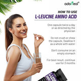 Adorreal L-Leucine  60 Capsules — 5