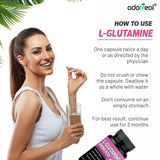 L-Glutamine Amino Acid -60 Caps — 4