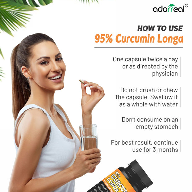 Curcumin Ginger Piperine Extract 60 caps