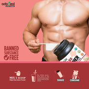 Adorreal Mass Gainer Powder 1kg | High-Calorie Protein Supplement for Muscle Growth & Weight Gain | Balanced Carbs & Protein | Non-GMO, Gluten-Free, No Artificial Additives | Lab-Tested for Quality