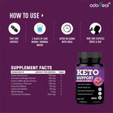 Keto Support Capsules with Green Tea, Garcinia & L-Carnitine -60 Capsules — 5