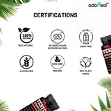Testo Booster with Tribulus,Safed Musli, Kauch Beej, Ashwagandha,Fenugreek & Ginseng | 60 capsules — 4