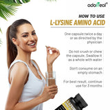 L-Lysine Amino Acid –60 Caps — 4